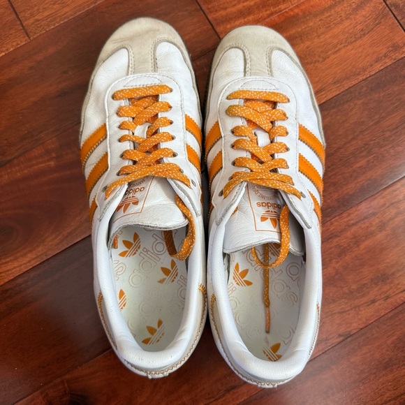 Adidas OG Samba White and Orange Sneakers - Picture 13 of 13